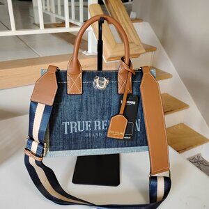 True Religion Denim Tote Bag